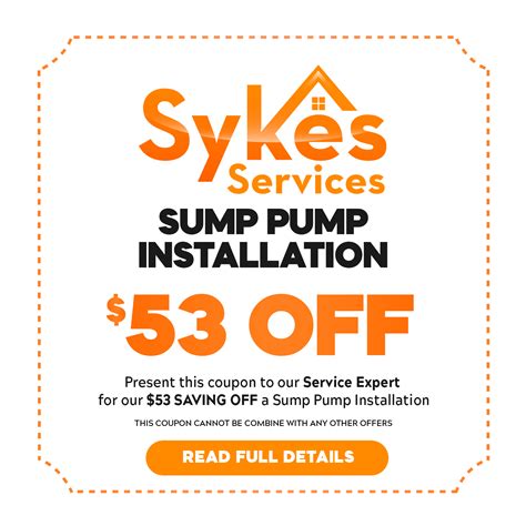 Coupons - Plumber Waldorf MD Sykes Services