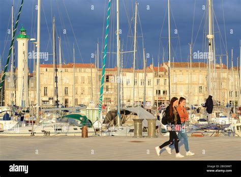 France Charente Maritime La Rochelle Vieux Port With In The