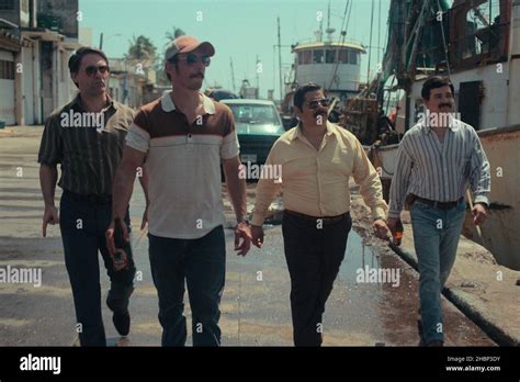 Narcos Mexico From Left Gorka Lasaosa Alberto Guerra Fermín