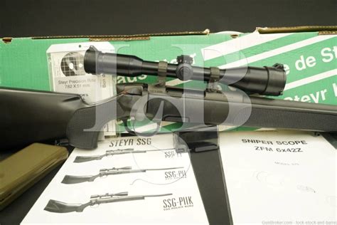 Steyr Mannlicher Model Ssg 69 Pi 308 Win 26 Bolt Action Rifle Mfd 1999