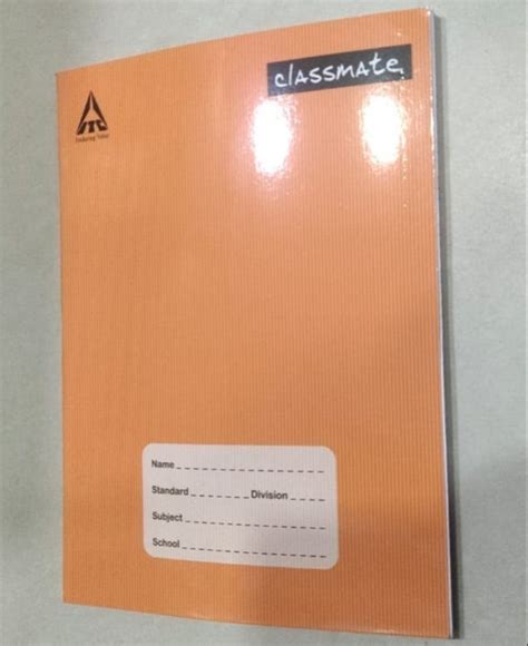 Laminated Paper Classmate School Notebook Sheet Size 24x18cm Lxw At Rs 25 In Jalna