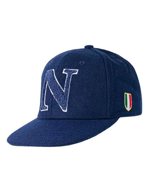 Cappello Snapback Blu In Feltro SSC Napoli Scudetto