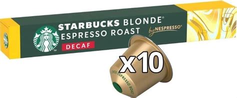 Starbucks Nespresso Blonde Espresso Roast Decaf ks od Kč Zbozi cz