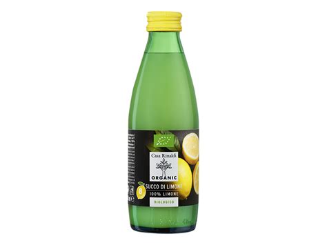 Succo Di Limone Biologico Di Sicilia Casa Rinaldi