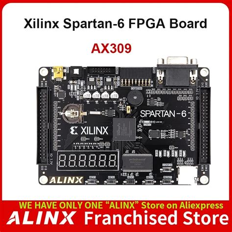 ALINX AX309 XILINX Spartan 6 XC6SLX9 FPGA Development Board LX9 Entry