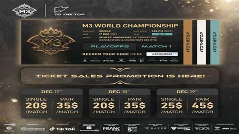 Harga Tiket Nonton Piala Dunia Mobile Legends M3 World Championship