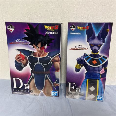 43％割引ホワイト系最新作 ドラゴンボール一番くじ D賞ターレス F賞ビルス セット コミックアニメ フィギュアホワイト系 Otaon