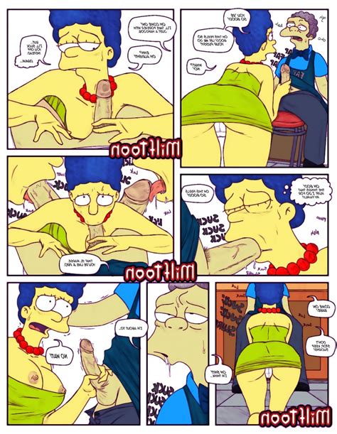 Marge Simpson Gets Screwed By Moe ZB Porn