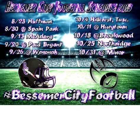 Zow Up For Challenge” Of Bessemer City High School Football The City