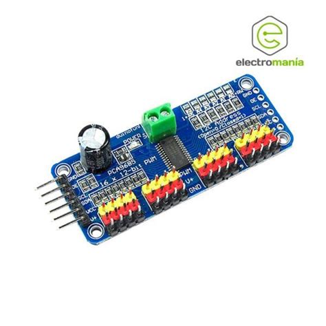 Controlador De Servos Pca Modulo Ayuda Controlar Servomotores