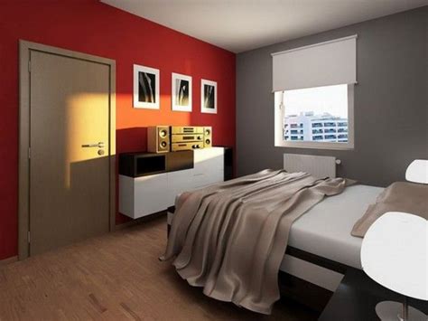 17 Divine Combinations Of Red & Grey In The Bedroom | Apartment bedroom