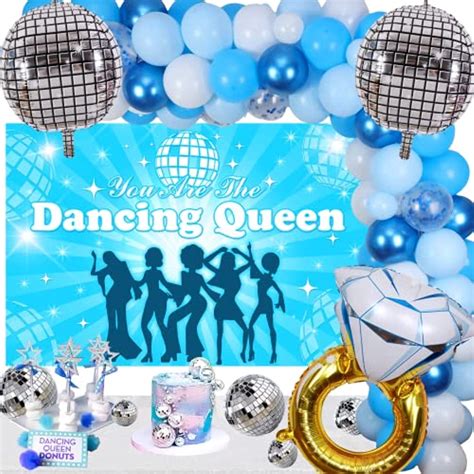 Joymemo You Are The Dancing Queen Bachelorette Party Decorations Disco Bachelorette Balloon