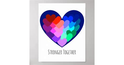 "Stronger Together" Poster | Zazzle