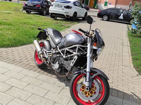 Купить б у Ducati Monster S инжектор передач в Москве серый naked bike года на Авто ру