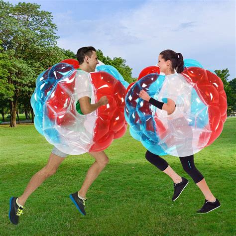 2 Pc Sumo Balls For Adult Inflatable Body Ball Sumo Balls Bopper Toys Heavy Duty Pvc Vinyl