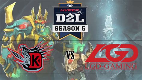 Dk Vs Lgd Hyperx D L S Hd Highlight Dota Youtube