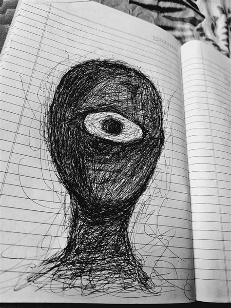 In Scary Drawings Creepy Drawings