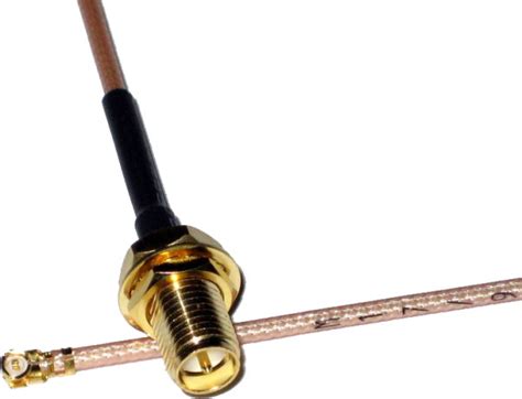 Pigtail U.FL - RP-SMA/ż (30 cm) :: WISP.PL Dystrybutor sprzętu sieciowego