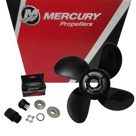 Mercury New OEM Spitfire 4 Blade Prop 10 3x13 Propeller 48 8M8026630 40