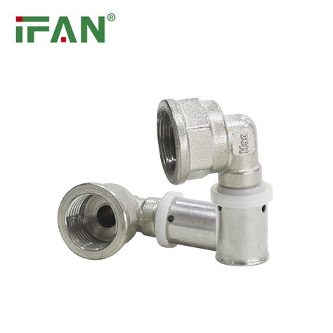 Ifan Brass Fitting 16 32mm Elbow Pex Press Fittings For Pex Pipes