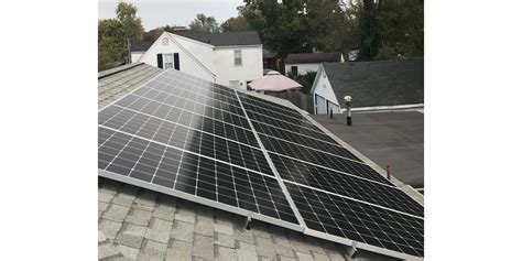 Residential Roof Mounted Solar Array In Belleville Il Tick Tock Energy