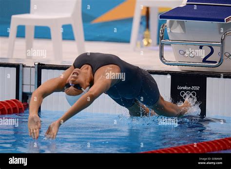 Italys Alessia Filippi Starts Womens 200m Backstroke Heat 3 Hi Res