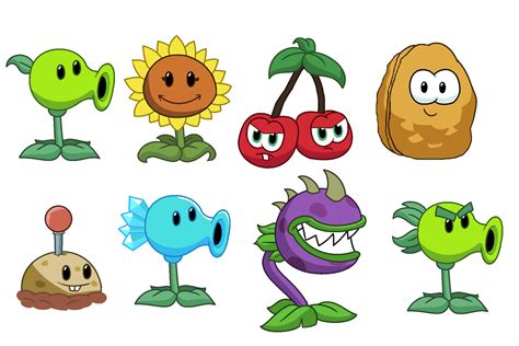 Plants Vs Zombies Plants In Ons Style Part 1 By Adrianmacha20005 On