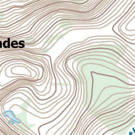 Waterton Lakes National Park Region Akamina Parkway Overview Map By
