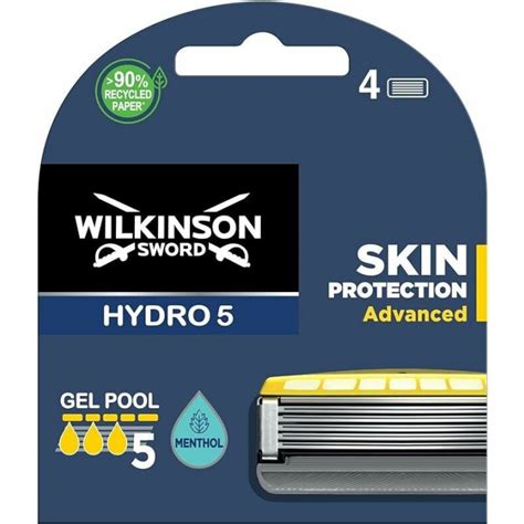 Wilkinson Hydro 5 Skin Protection Advanced Blister Con 4 Lame Di Ricarica