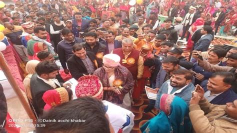 155 Couples Married After Taking Seven Rounds Of Fire अग्नि के सात