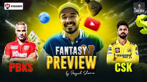 PBKS Vs CSK Dream11 PUN Vs CHE Dream11 Prediction PBKS Vs CSK Dream11