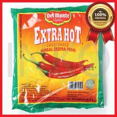 Jual DELMONTE EXTRA HOT CHILLI SAUCE SAMBAL EXTRA PEDAS JERIGEN KG Di Seller Inko Curug