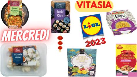 Arrivage Lidl Vitasia Janvier Offres France Youtube