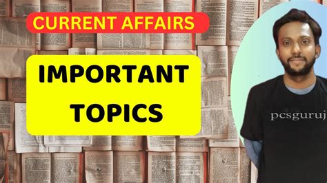 Most Important Topics Of Current Affairs For Uppcs Pre