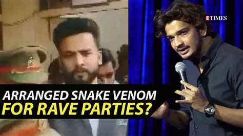 Snake Venom Case Bigg Boss Ott Winner Elvish Yadav Sent To Day