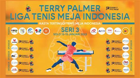 Terry Palmer Liga Tenis Meja Indonesia Tunggal Puteri Babak Besar