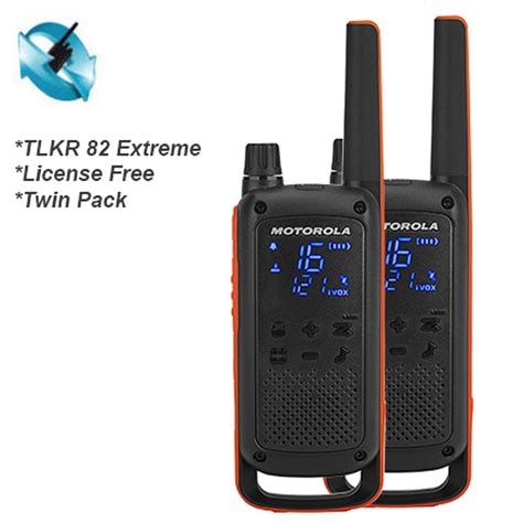 Motorola TLKR T82 Extreme Two Way Radios