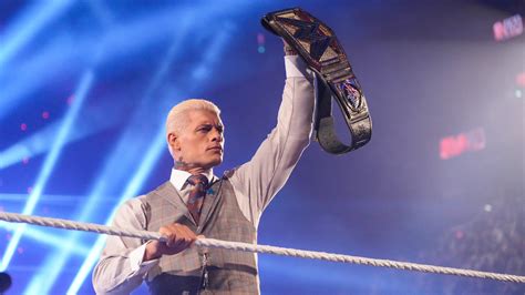 Cody Rhodes Y Su Reinado Como Campeón De La Wwe ¿qué Necesita Para