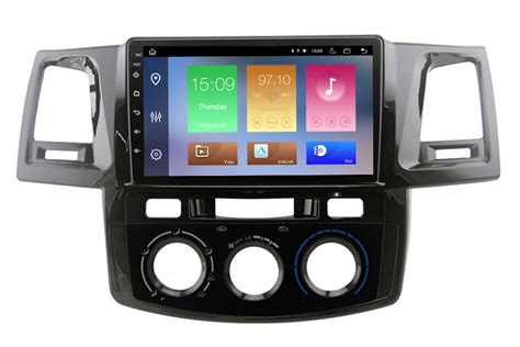 Toyota Hilux Fortuner MT 2008 2013 Aftermarket Radio Upgrade