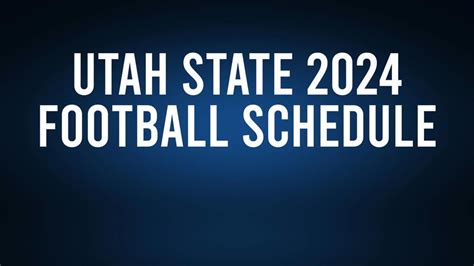 Utah State Schedule 2024 Schedule Kimmy Alexine