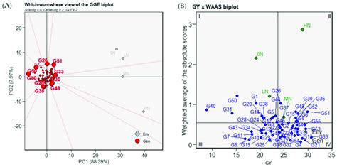 Which Won Where Pattern Based On The Gge Biplot Polygon To Identify The