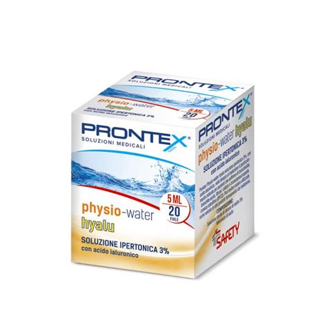 Hyalu Physio Water Ipertonica Fiale 5 Ml Prontex