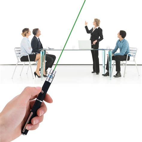 Taffware Laser Pointer Pen Presentasi High Power Baterai AAA 5mw Beam