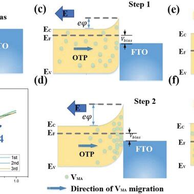 Schematics Of The Dynamic Ion Migration Near The Csfamapbibr Fto