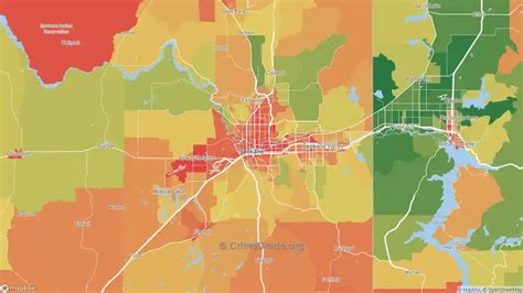 The Safest And Most Dangerous Places In Spokane County Wa Crime Maps And Statistics