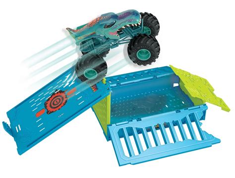 Hot Wheels Monster Truck Mega Wrex W Skrzyni Mattel Babyboutik