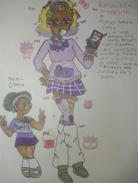 Kashiko Murasaki Redesign👾💜🍬 Rosana