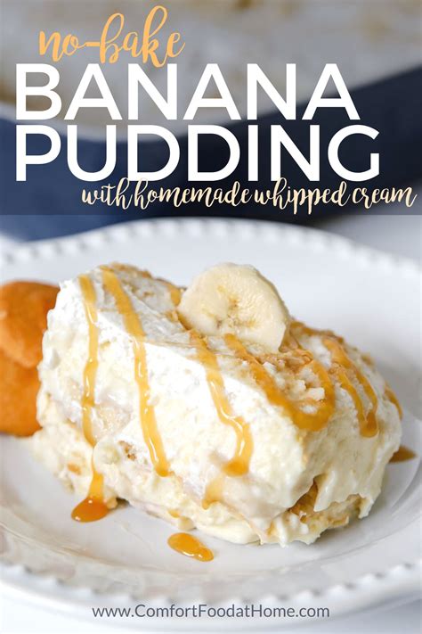 Southern No Bake Banana Pudding Recipe