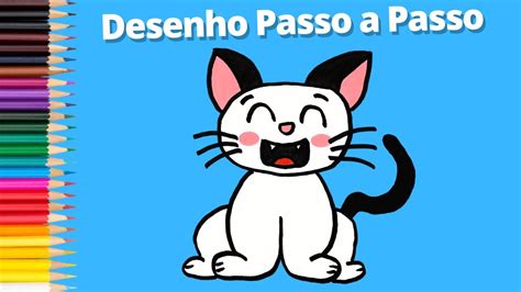 Como Desenhar Um Gatinho Kawaii F Cil Youtube