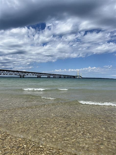 Mackinaw Bridge 7/22/22 : r/Michigan